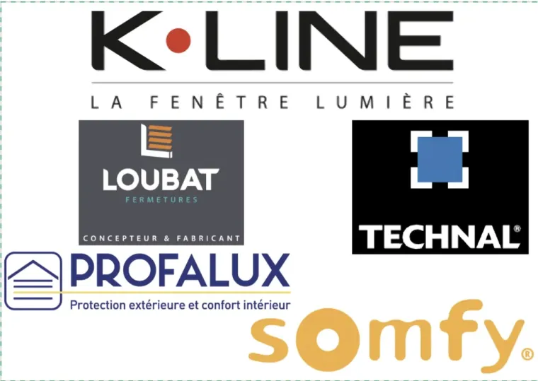 Découvrez nos marques disponibles au showroom de Bordeaux, Bordeaux, RENOVISOL 33