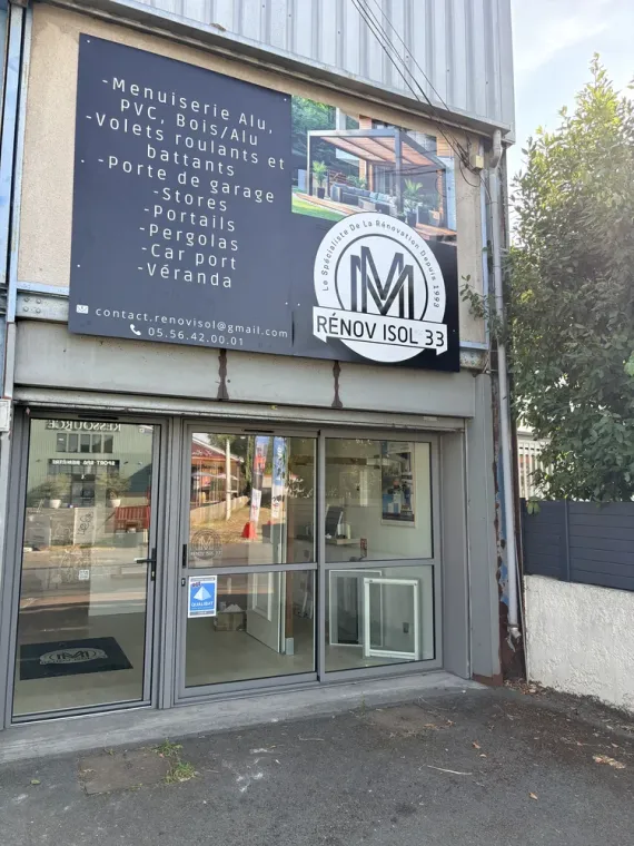 Découvrez notre nouveau showroom au 182 Avenue d'Eysines 33200 Bordeaux, Bordeaux, RENOVISOL 33